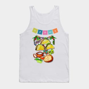 The best restaurant for you tortilla tacos al pastor Tank Top